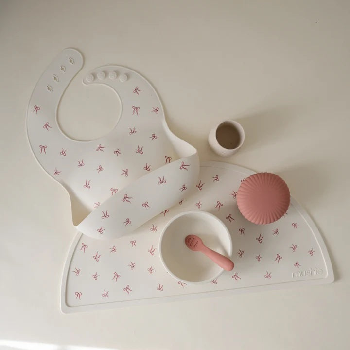 Mushie Silicone Placemat - Bows