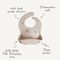 Mushie Silicone Bib 