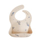 Mushie Silicone Bib - Lilac Flowers