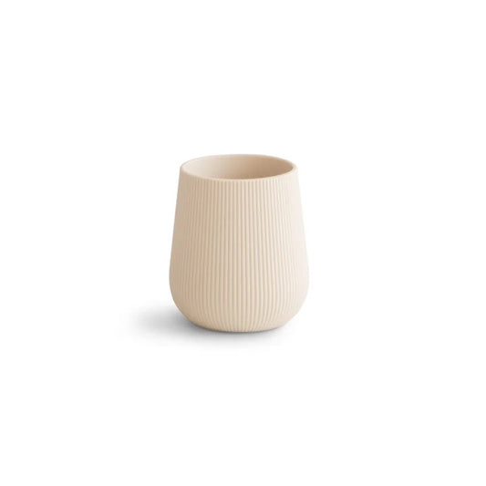 Mushie Silicone Starter Cup - Shifting Sand