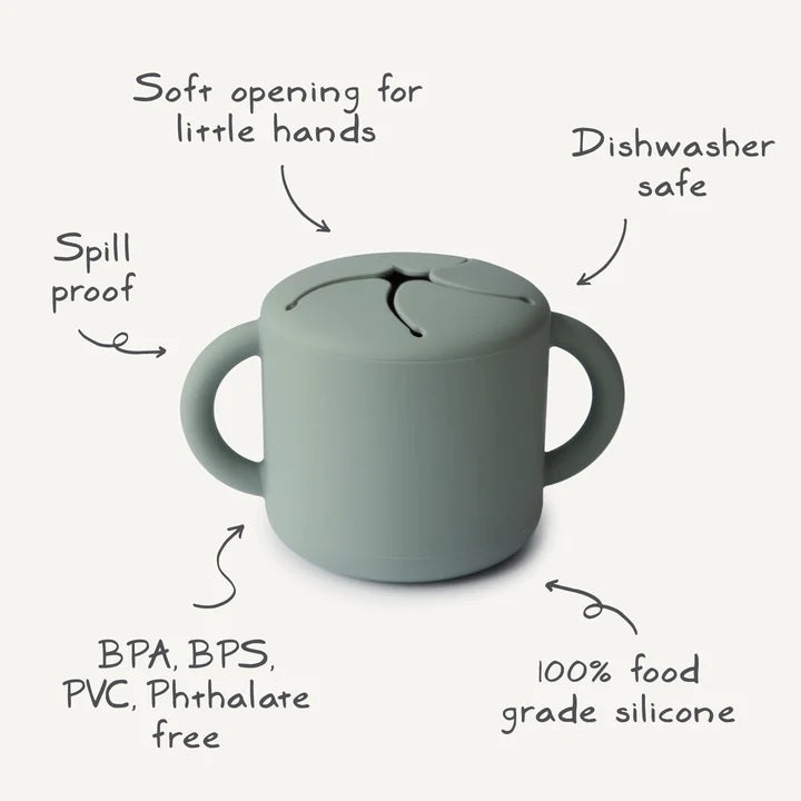 Mushie Silicone Snack Cup 