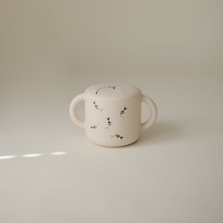 Mushie Silicone Snack Cup - Bees