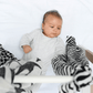 Etta Loves Organic Sensory Muslin Cloths - 3 Pk - Animal Prints