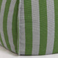 Nobodinoz Vibes Round Bean Bag - Green Blue Stripes