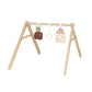 Nobodinoz Wooden Baby Gym with Toys - Sweet Home