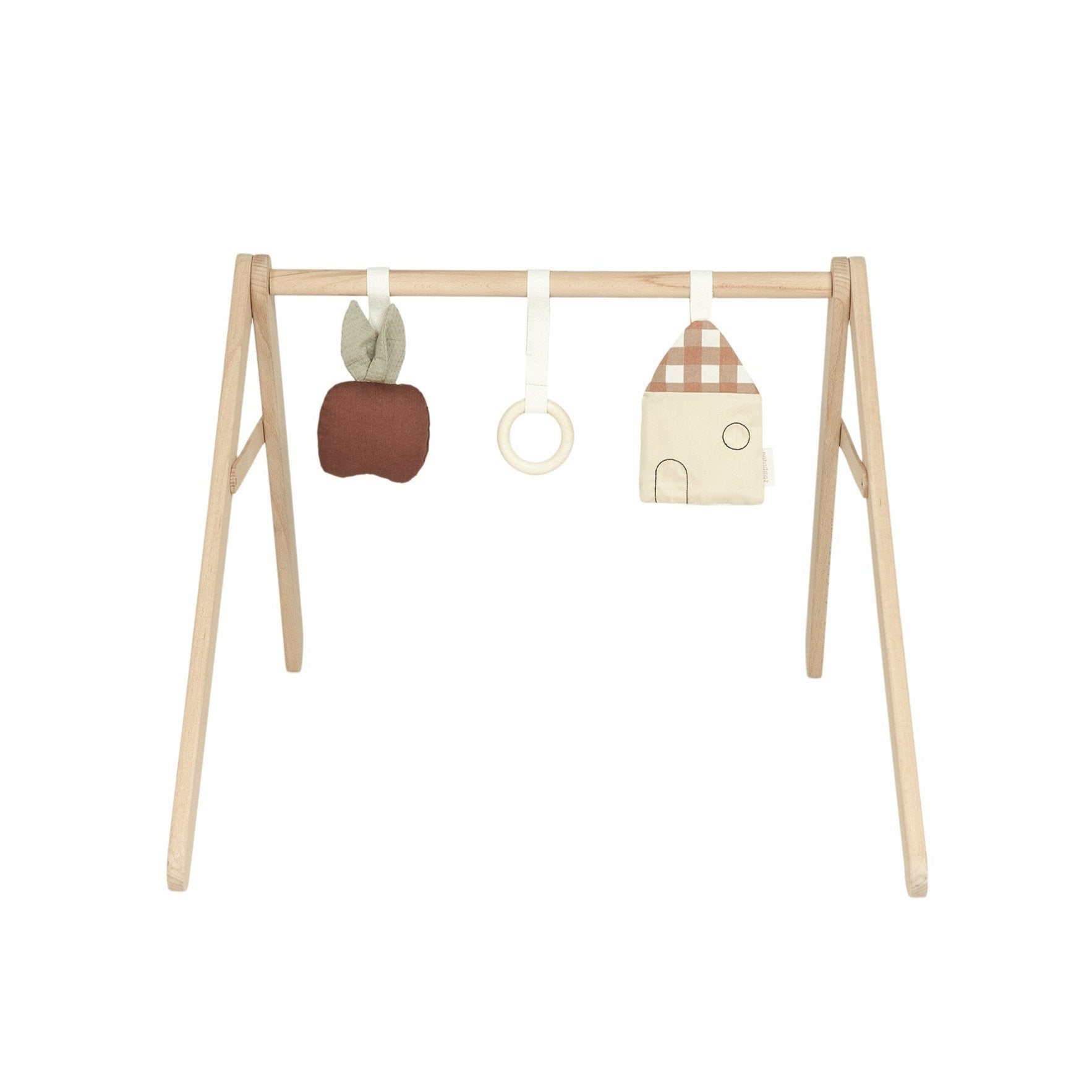 Nobodinoz Wooden Baby Gym with Toys - Sweet Home