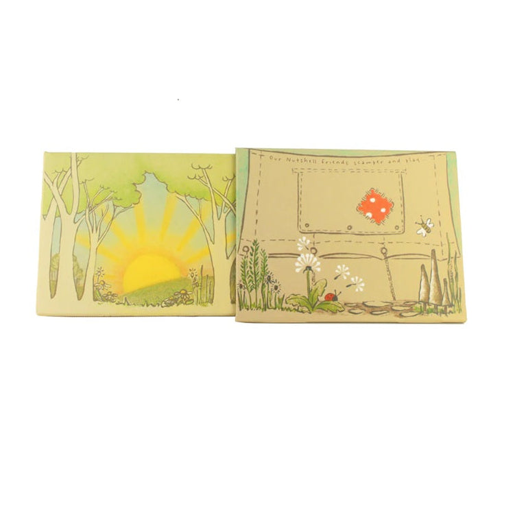 Nutshell Toys Cuddles the Hedgehog in Tent Box