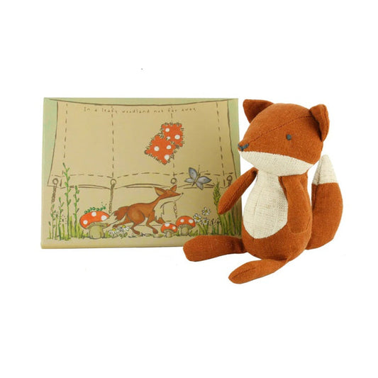 Nutshell Toys Daisy the Fox in Tent Box