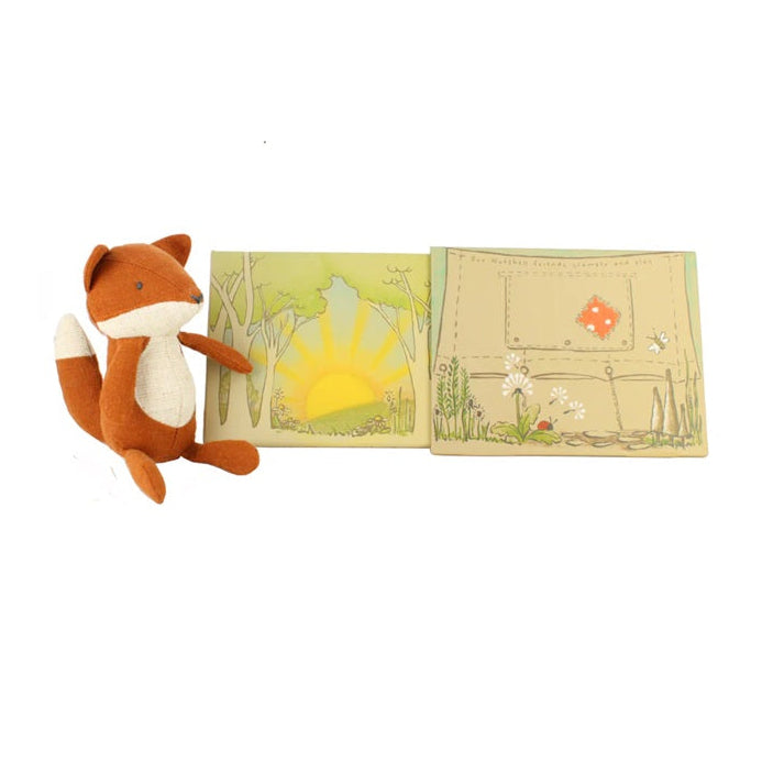 Nutshell Toys Daisy the Fox in Tent Box