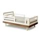 Oeuf NYC Classic Toddler Bed - White & Walnut