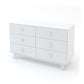 Oeuf NYC Merlin 6 Drawer Dresser - Sparrow Legs (3 Colours Available)
