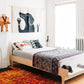 Oeuf NYC River Full Double Bed - White & Birch