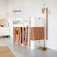 Oliver Furniture Wood Mini+ Low Loft Bed - Oak