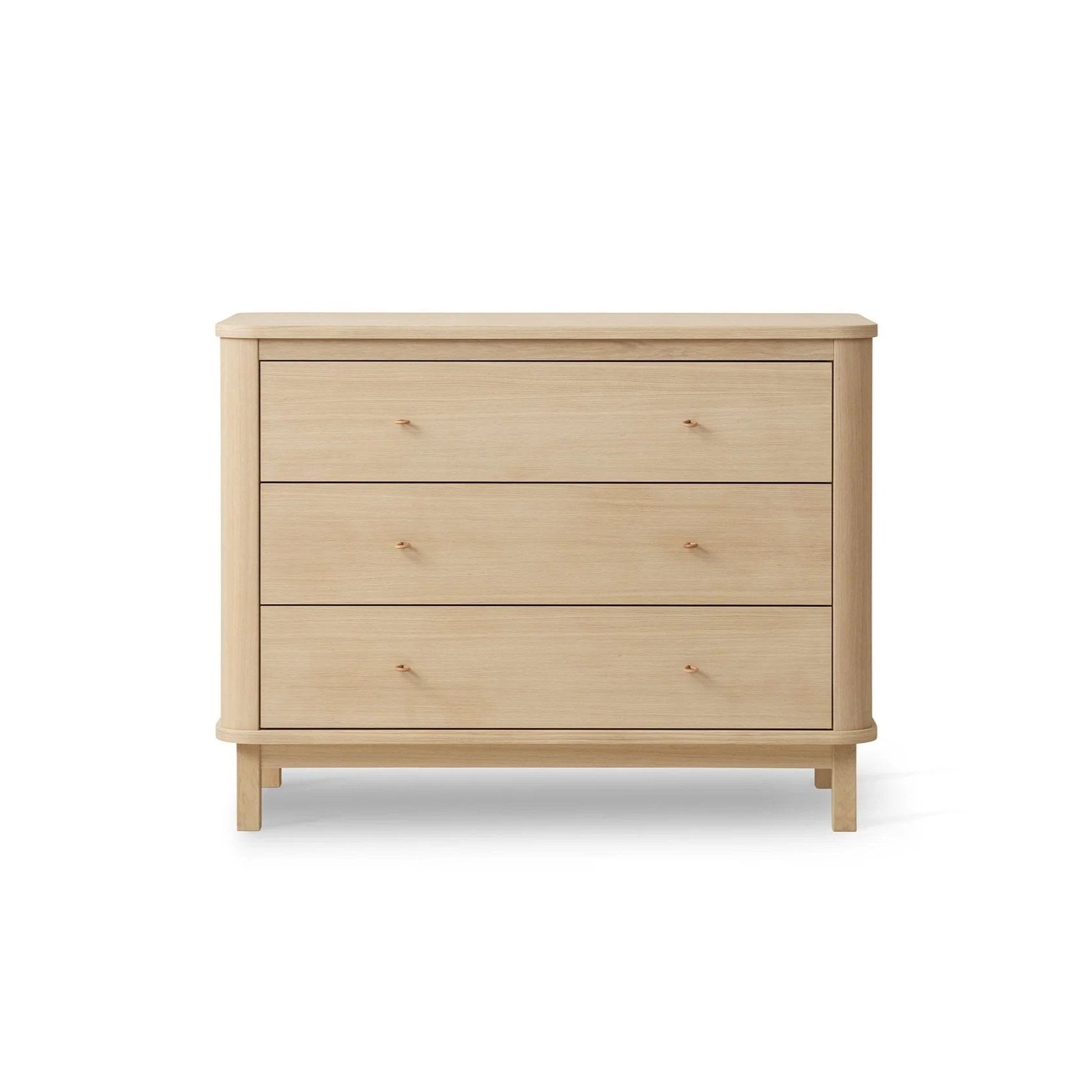 Oliver Furniture Wood Dresser - 3 Drawers - Oak