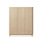 Oliver Furniture Wood Wardrobe - 3 Doors - Oak