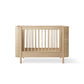 Oliver Furniture Wood Mini+ Cot Bed Excl. Junior Kit - Oak