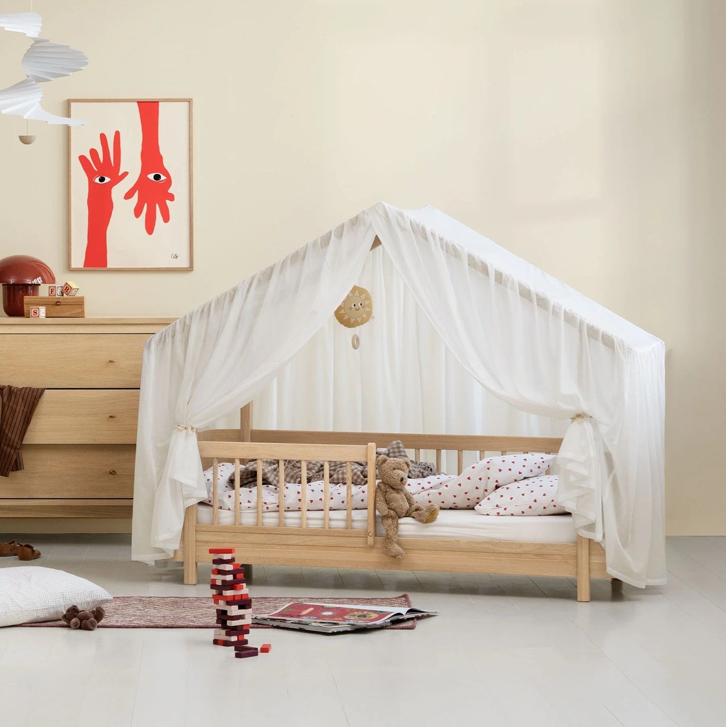 Oliver Furniture Wood Mini+ House Junior Bed - Oak