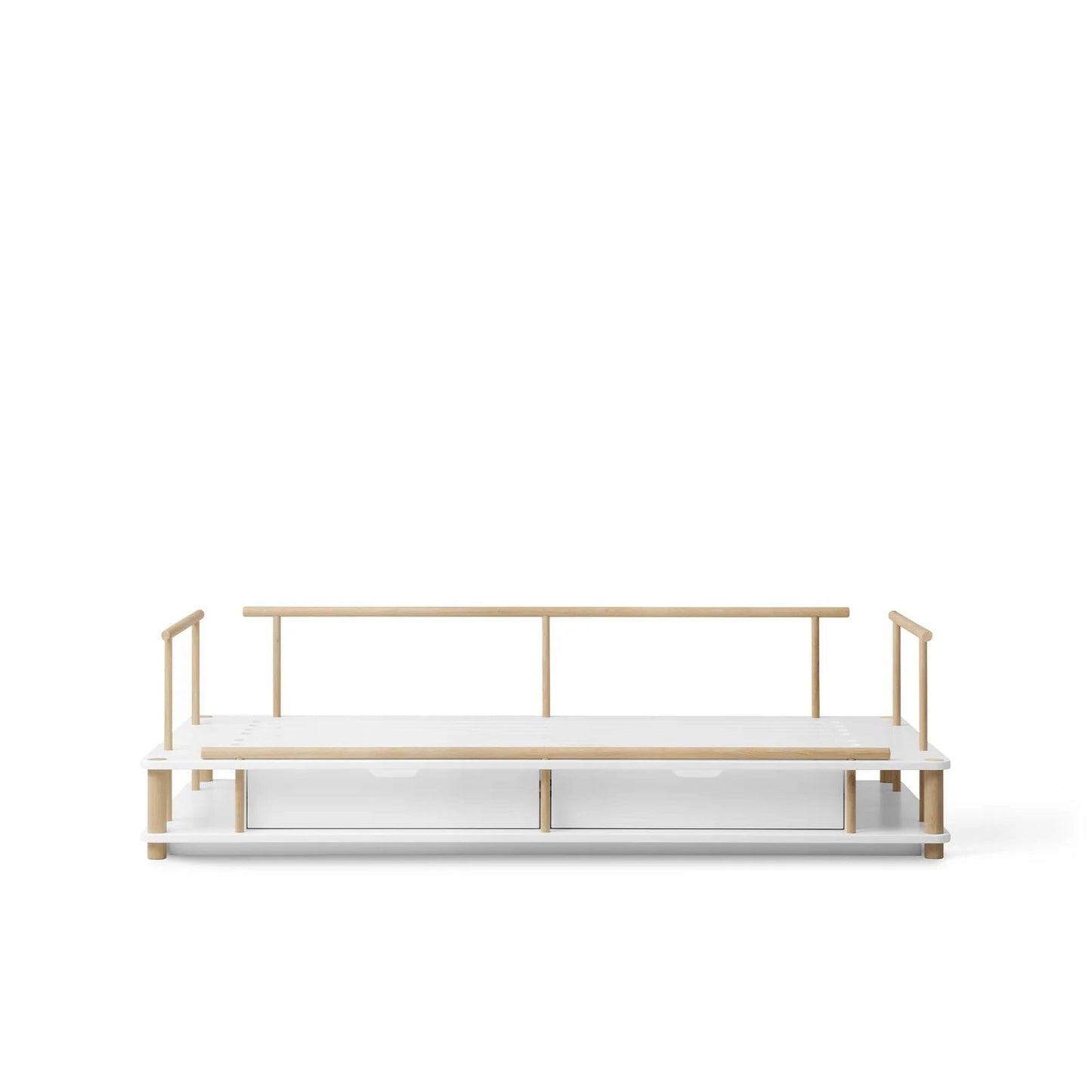 Oliver Furniture Camp Day Bed - White/Oak