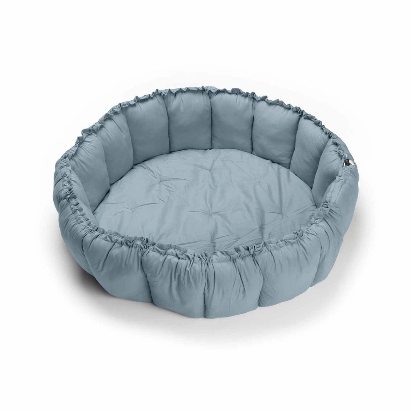 Play & Go Coco Organic Baby Playmat & Cocoon - Dusty Blue