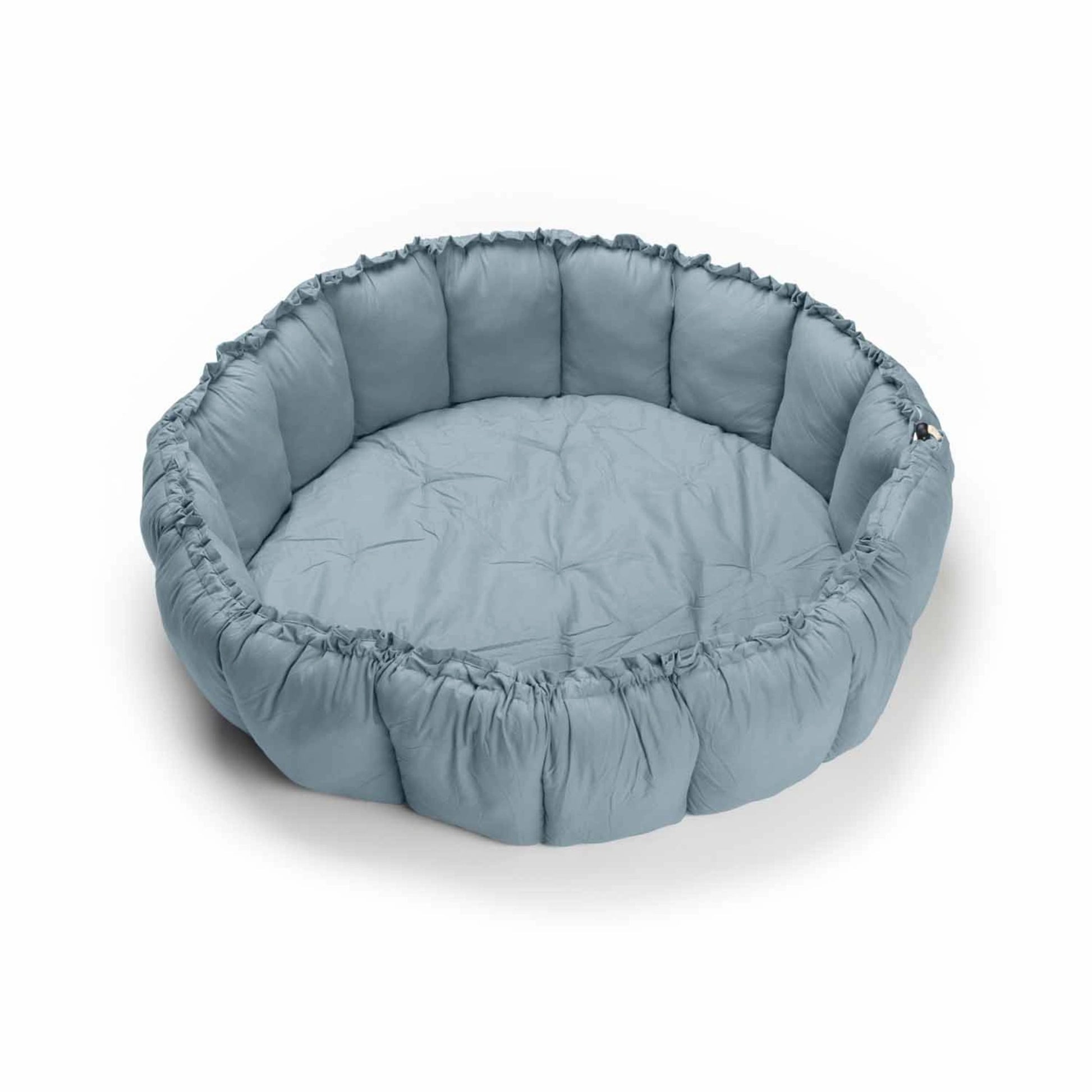 Play & Go Coco Organic Baby Playmat & Cocoon - Dusty Blue