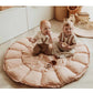 Play & Go Coco Organic Baby Playmat & Cocoon - Fleuri