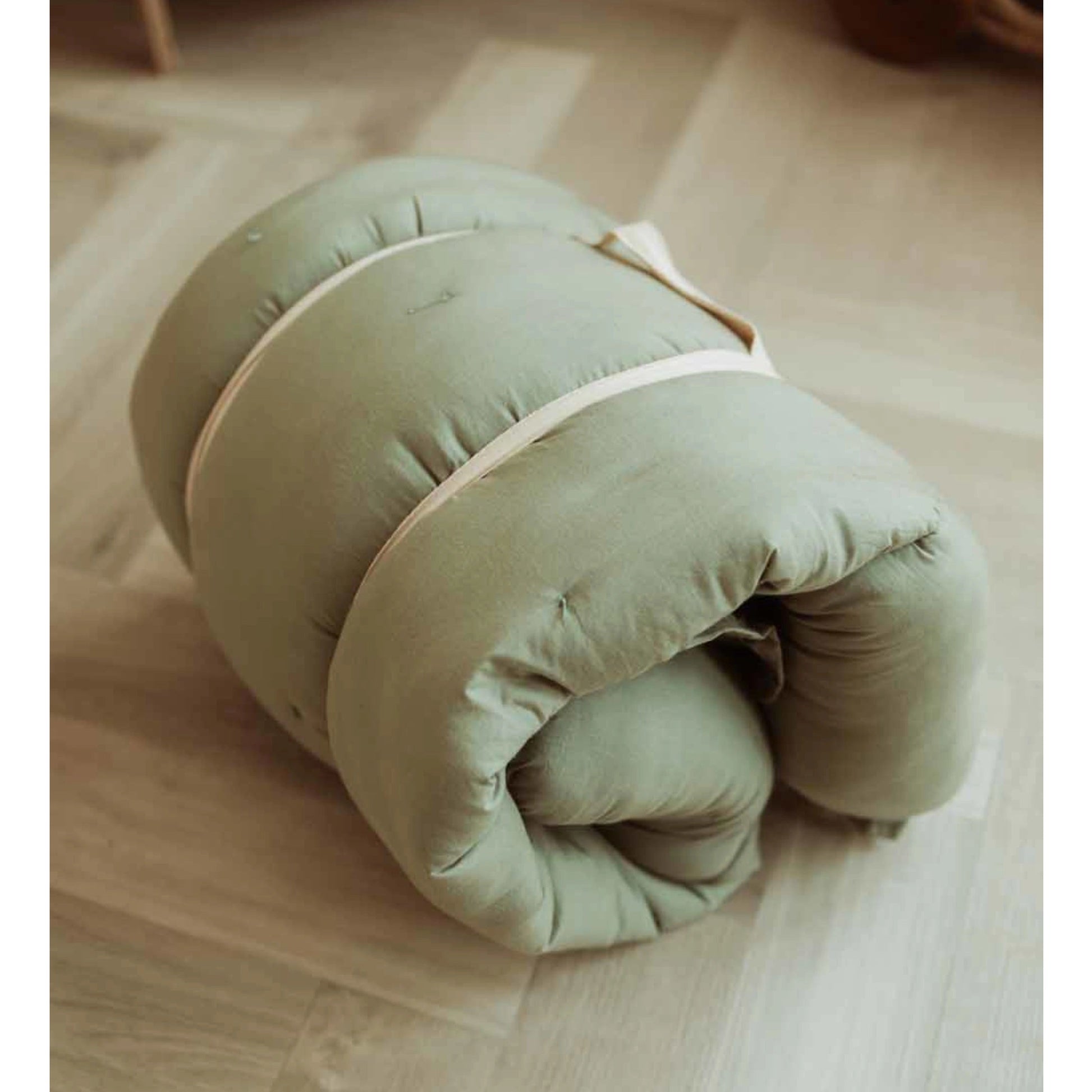 Play & Go Coco Organic Baby Playmat & Cocoon - Meadow green