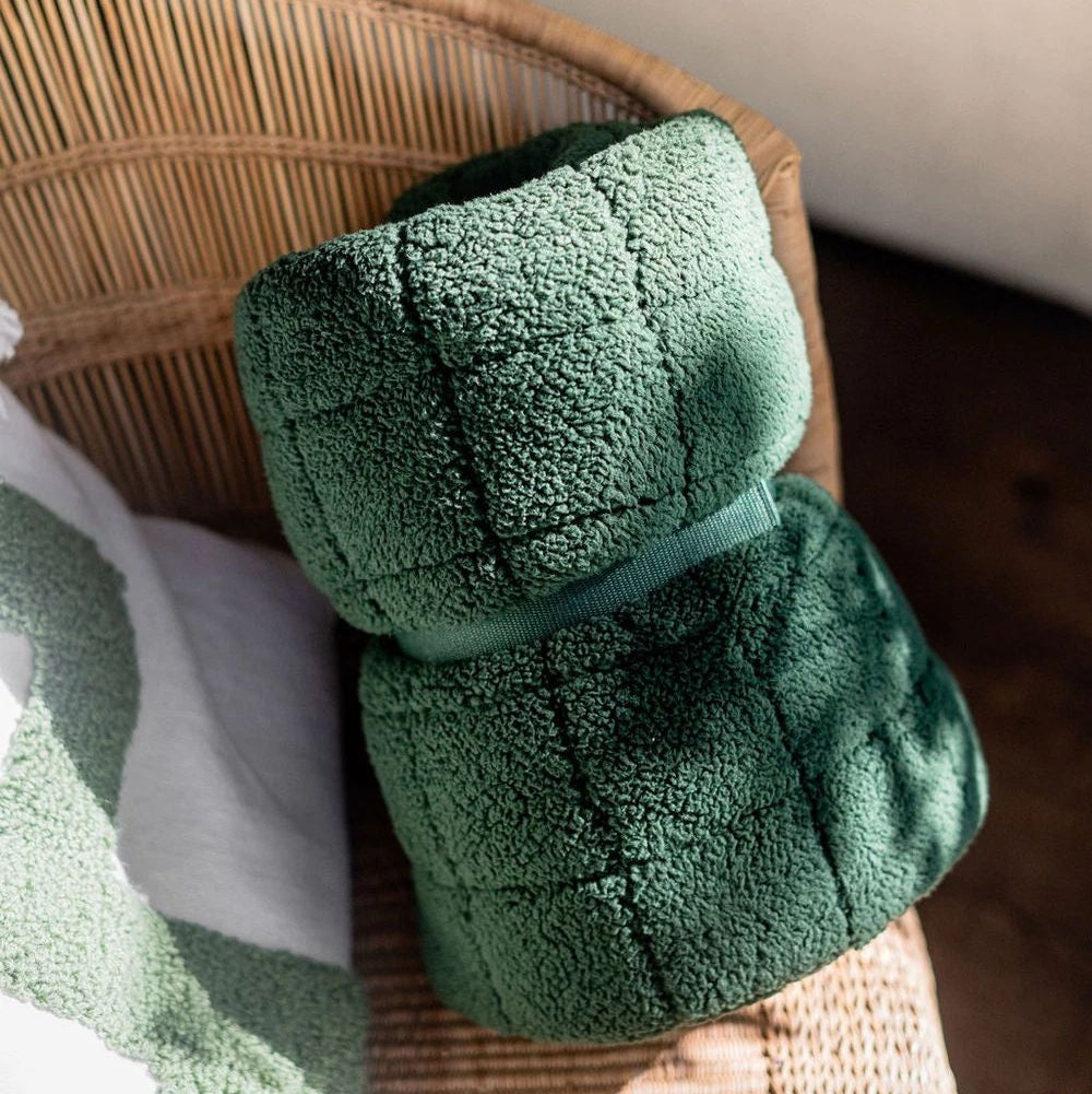 Play & Go Noomad Soft Teddy Playmat & Storage Bag - Evergreen Teddy