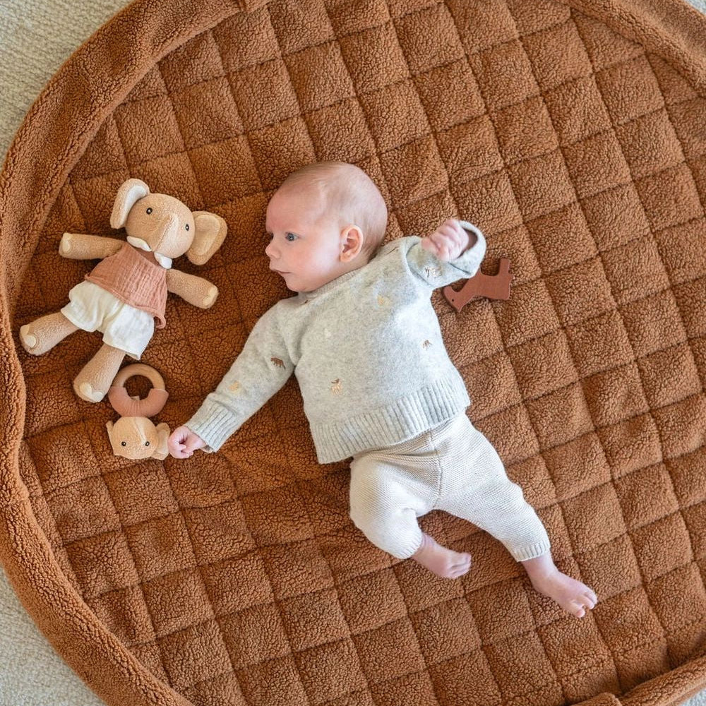 Play & Go Noomad Soft Teddy Playmat & Storage Bag - Brown Teddy