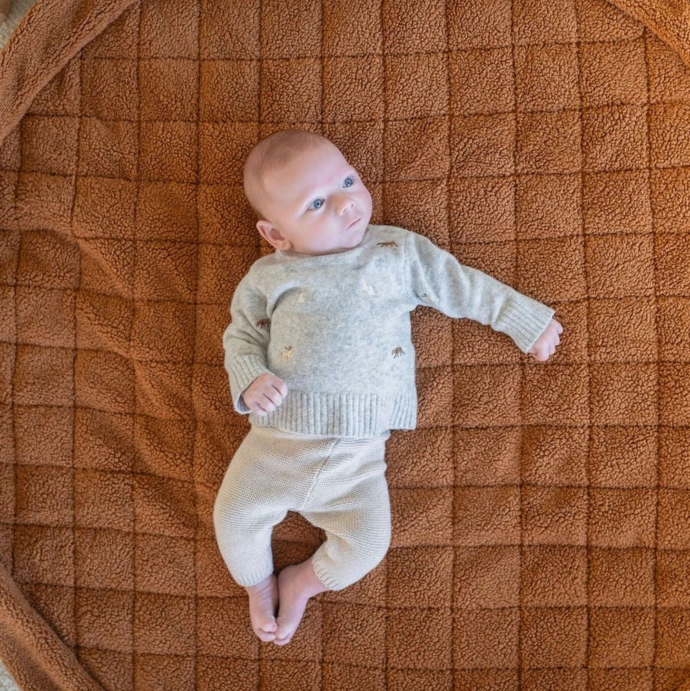 Play & Go Noomad Soft Teddy Playmat & Storage Bag - Brown Teddy