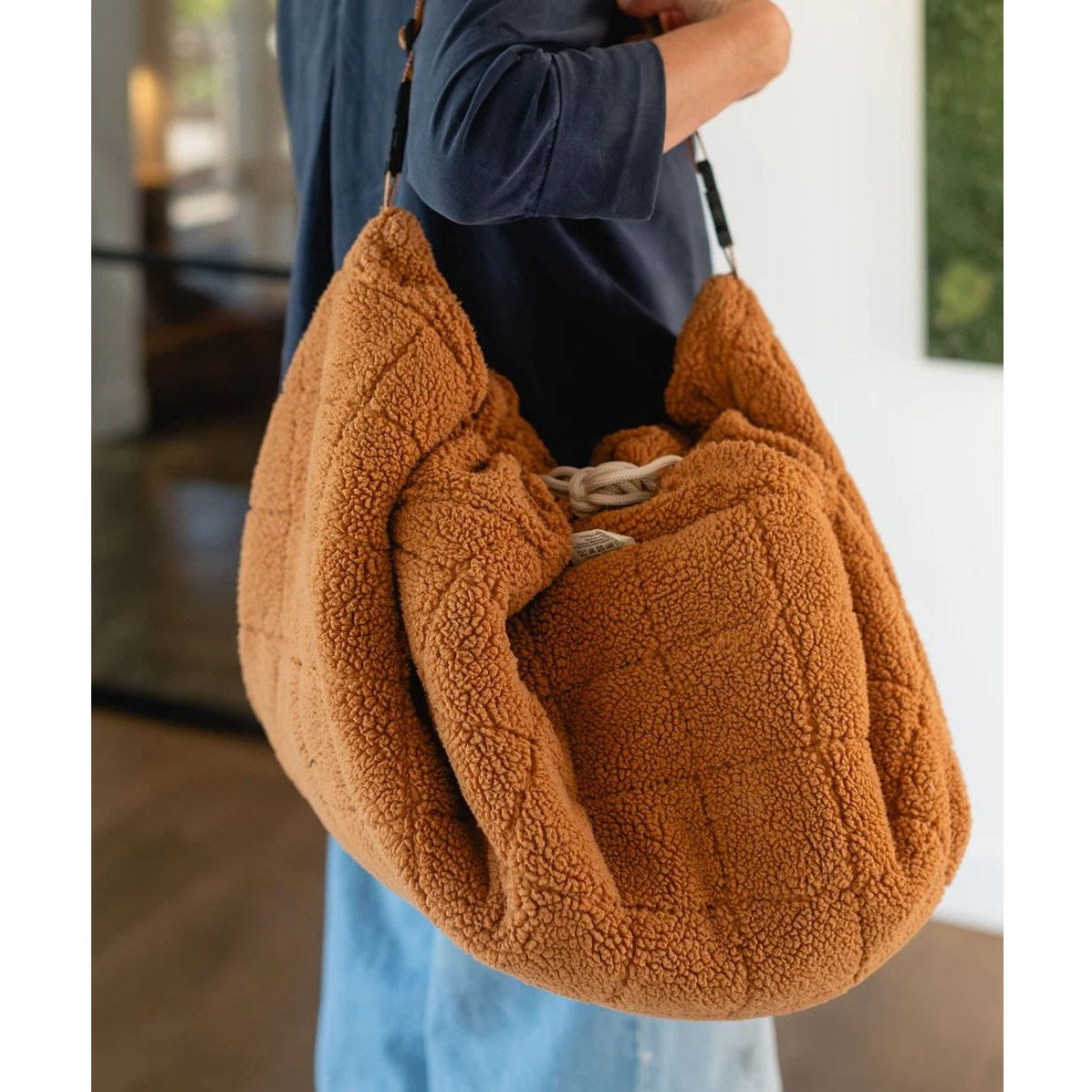 Play & Go Noomad Soft Teddy Playmat & Storage Bag - Brown Teddy