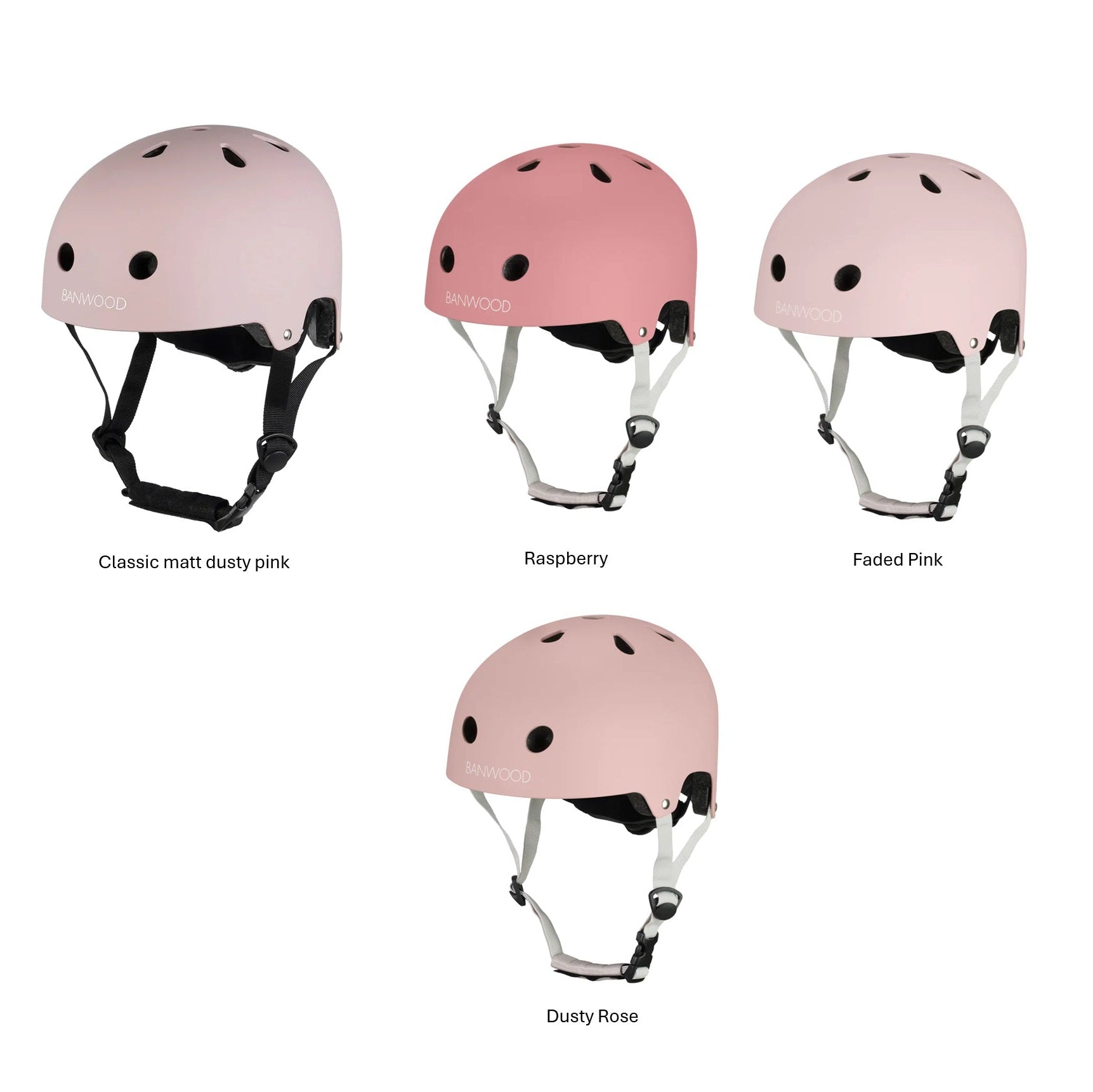 Banwood Pink Helmets