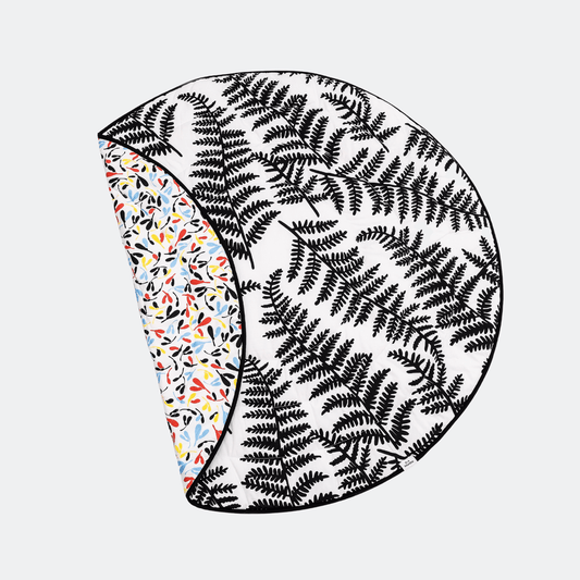 Etta Loves Sensory Reversible Baby Playmat - Plant Print