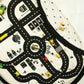 Play & Go Noomad Reversible Toy Storage Bag & Playmat - Roadmap/Thunderbolt