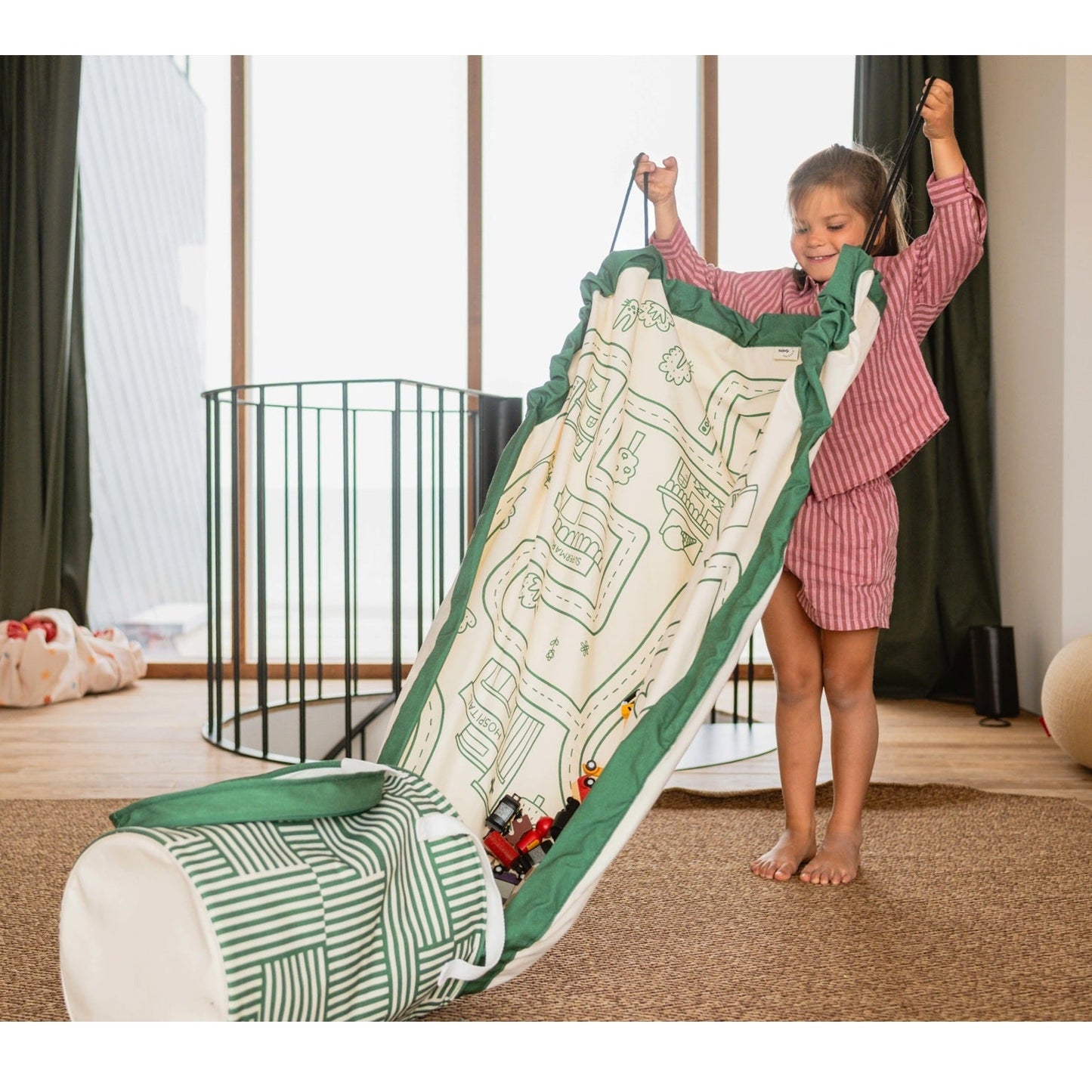 Play & Go Soo Playmat & Storage Basket - Roadmap