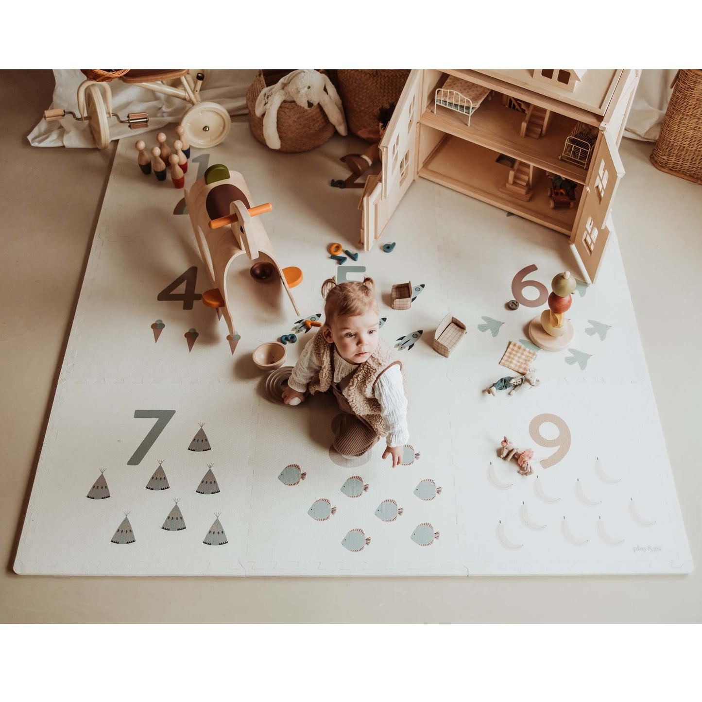Play & Go Tiloo Puzzle Mat - Numbers