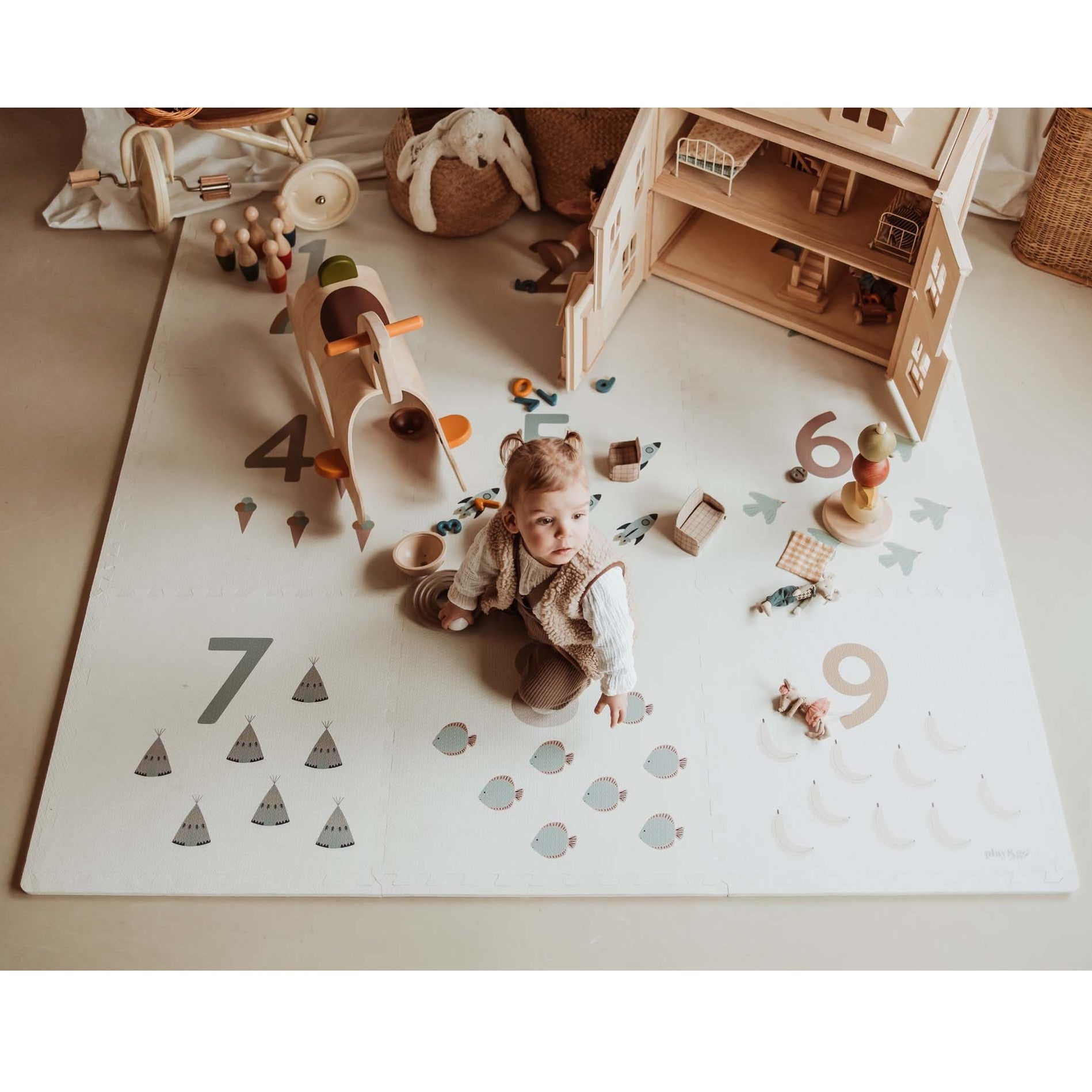 Play & Go Tiloo Puzzle Mat - Numbers