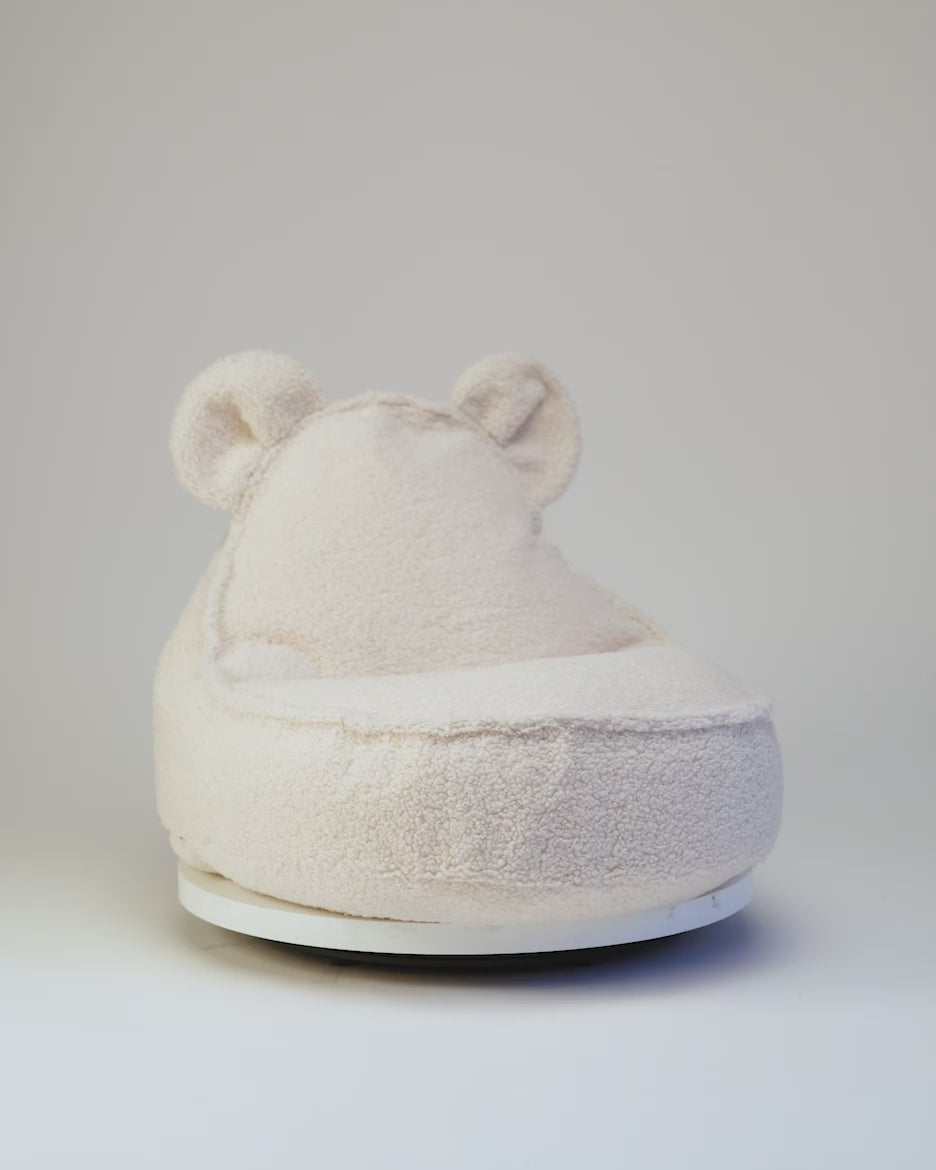 Wigiwama Bear Beanbag Chair - Cream