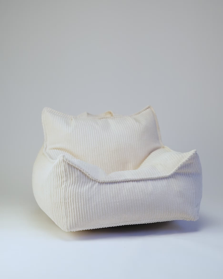 Wigiwama Beanbag Chair - Corduroy Marshmallow