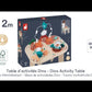 Janod Wooden Dino Activity Table