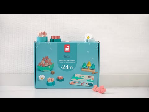 Janod Wooden Toy Box Set - Age 24 Months+