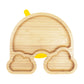 Wild & Stone Baby Bamboo Weaning Plate - Rainbow