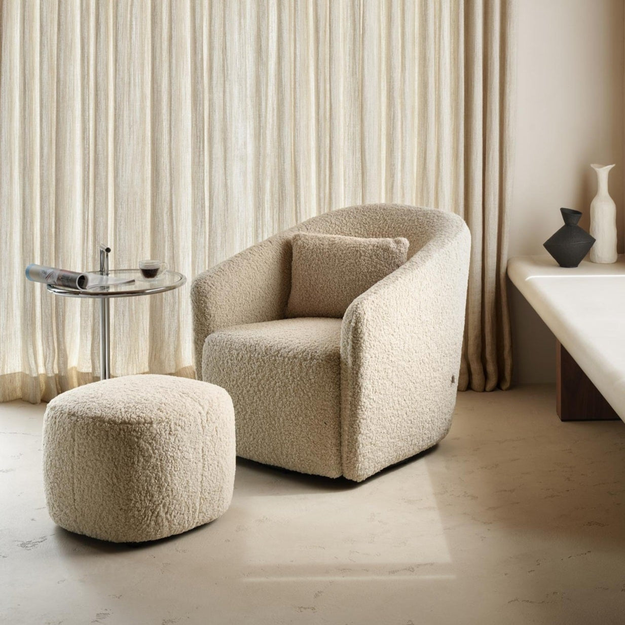 Quax Gomi Ottoman - Sheep