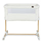 Quax Co-sleeper Side-By-Side Crib - Natural Bouclé - Cream