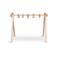 Quax Wooden Baby Gym With Safari Toys