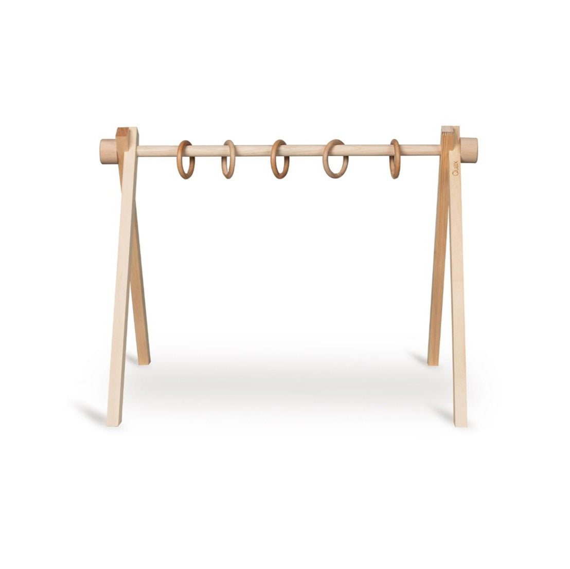 Quax Wooden Baby Gym With Safari Toys