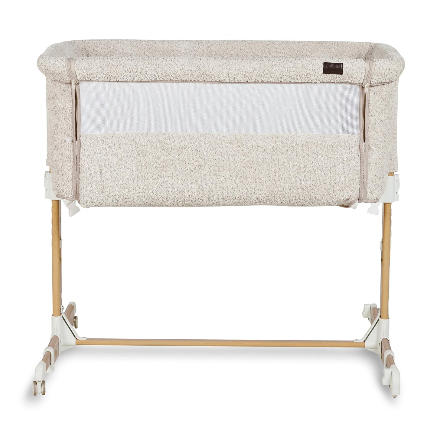 Quax Co-sleeper Side-By-Side Crib - Natural Bouclé - Sheep