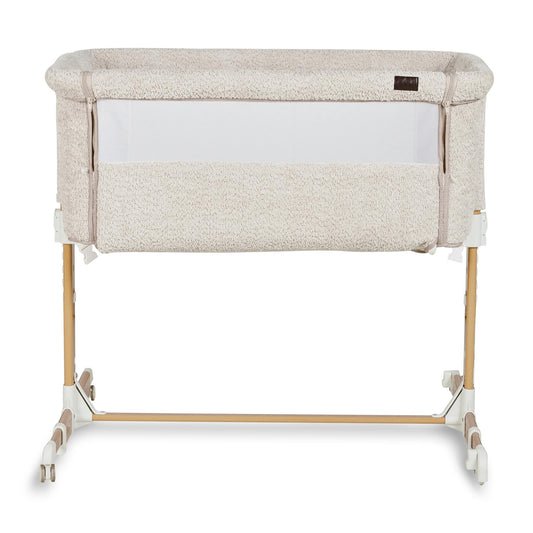 Quax Co-sleeper Side-By-Side Crib - Natural Bouclé - Sheep