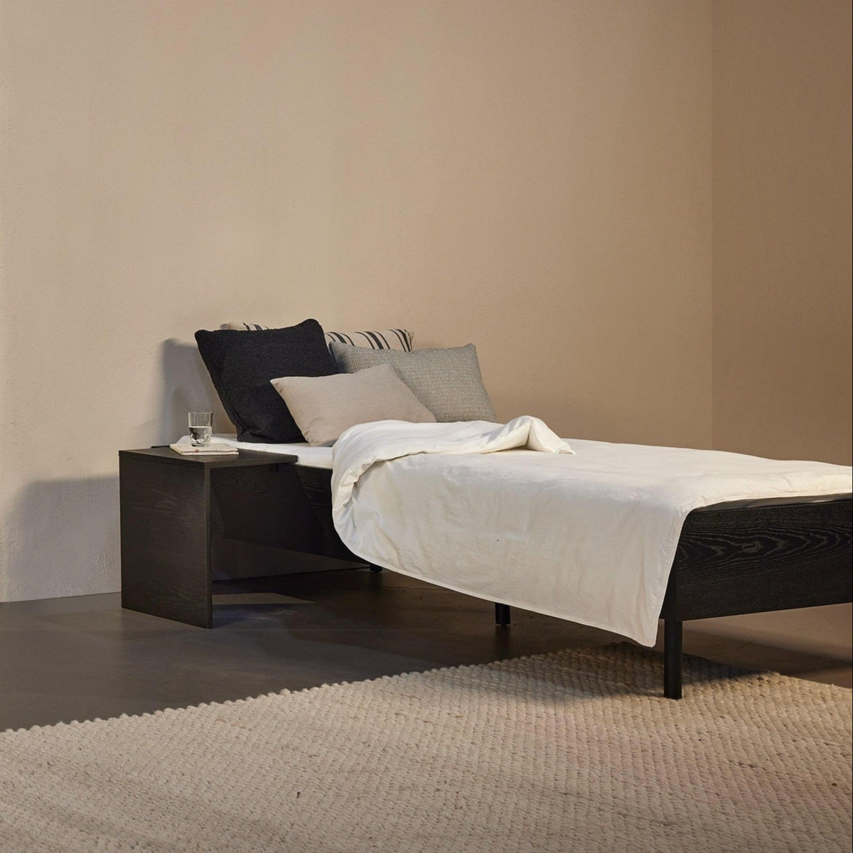 Hai No Ki Bed 90 x 200 cm Ash