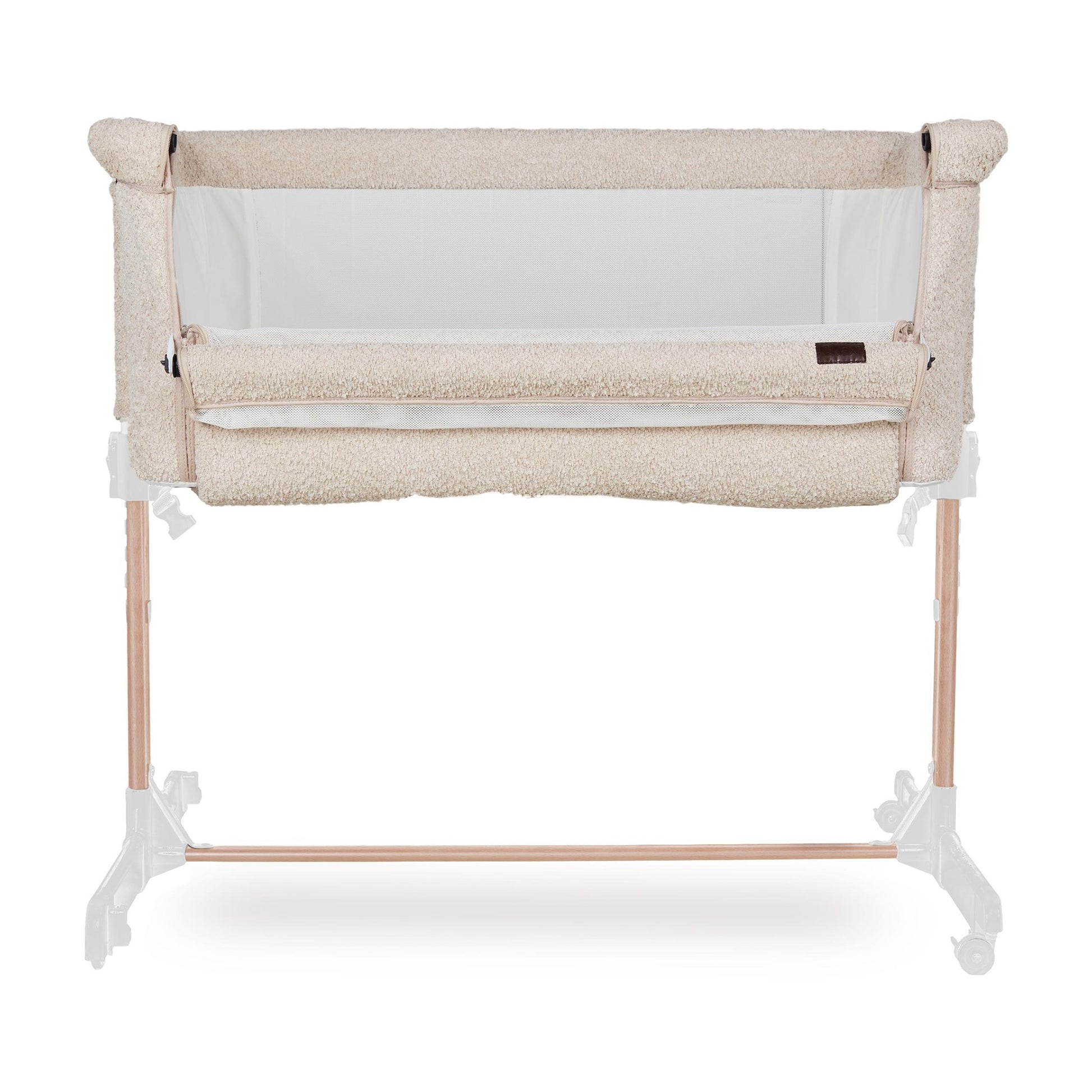 Quax Co-sleeper Side-By-Side Crib - Natural Bouclé - Sheep