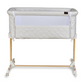 Quax Co-sleeper Side-By-Side Crib - Natural - Clay